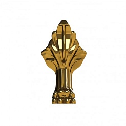 Astra-Form Ванна РОКСБУРГ, литой мрамор, ножки золото – фотография-2