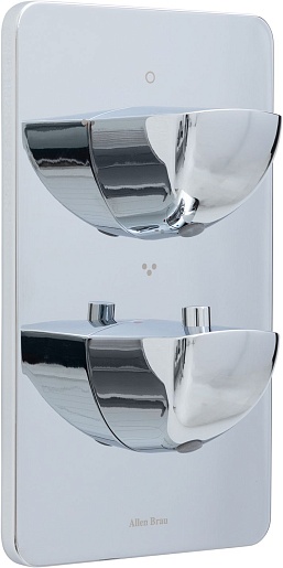 Allen Brau Смеситель для ванны Infinity 5.21316-00 (с внутренней частью, 3 выхода) хром – фото-1