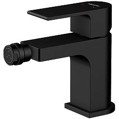 Aquatek Смеситель для биде Лира AQ1418MB матовый черный – фотография-1