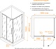 RGW Душевой уголок Classic CL-46B 100x90 профиль черный стекло прозрачное – картинка-14