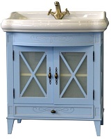 Атолл Тумба для умывальника Ретро 80 blue