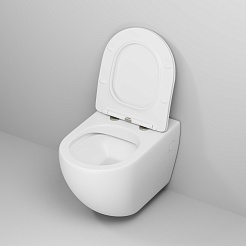 Grossman Унитаз подвесной Color GR-4411MS белый матовый – фотография-6