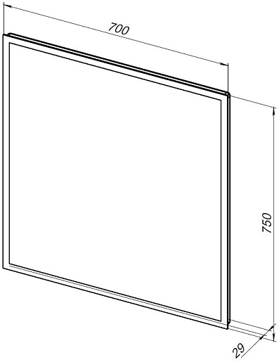 Aquanet Мебель для ванной Вега 70 подвесная белая глянцевая – картинка-23