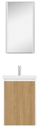 Velvex Мебель для ванной Klaufs 50 белая/дерево – фотография-1
