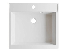 Mixline Раковина накладная Рим 58 белая