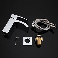 Gappo Смеситель для раковины G07 G1007-1 хром – фотография-2