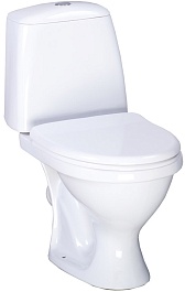 Santeri Унитаз-компакт "Соната Люкс" с микролифтом – фотография-1