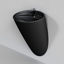 Ambassador Раковина Queen 53.5 черная матовая – фотография-2