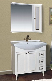 Атолл Тумба с раковиной "Палермо 85" dorato – фотография-3