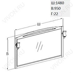 Opadiris Мебель для ванной "Лучия 150" – фотография-3