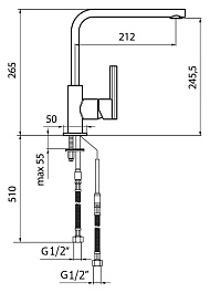 Webert Смеситель для кухни Keo KE920302015 хром – фотография-3