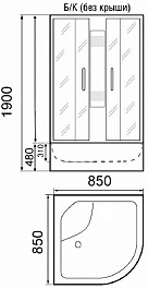 Parly Душевая кабина TMF901 – фотография-5