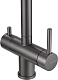Milacio Смеситель для кухни Ultra MCU.559.GM вороненая сталь – картинка-9