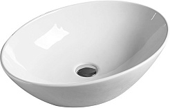 SantiLine Раковина накладная 56 SL-1077 белая – фотография-1