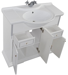 Aquanet Тумба с раковиной Тулуза 85 – фотография-3