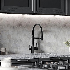 Sancos Смеситель для кухни Garda SC4009MB матовый черный – фотография-2