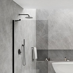 Omnires Душевая система SYSY18BL (черная BLH) – фотография-2