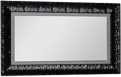 Aquanet Зеркало для ванной "Мадонна 120" черное (168326) – фотография-1