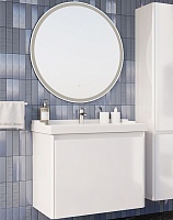 ASB-Mebel Мебель для ванной Бьянка 80 подвесная белая