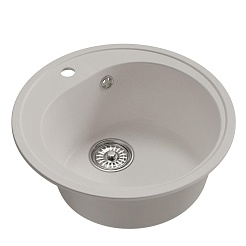 Mixline Мойка кухонная ML-GM11 ультра-белая – фотография-2