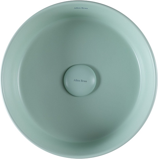 Allen Brau Мебельная накладная раковина Fantasy Romb 36 4.11033.MT мятный – фотография-2
