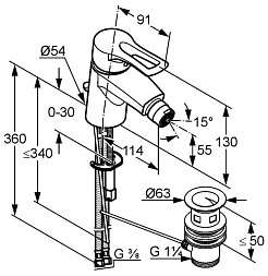 Kludi Смеситель "MX 332150562" – фотография-2