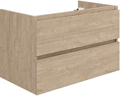 Teymi Тумба под раковину Laina 80 подвесная дуб светлый