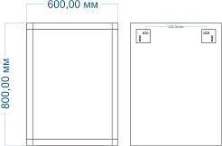 Mixline Зеркало Вектор Стронг 60 – фотография-3