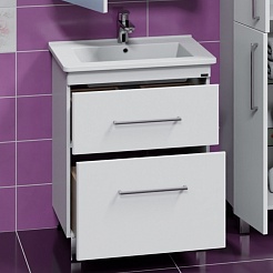 СанТа Мебель для ванной Вегас 65 белая – фотография-7