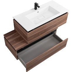 Cezares Тумба Slider 100 дымчатый орех – фотография-12