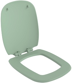 Ambassador Сиденье для унитаза Diamond мятное матовое – фотография-1