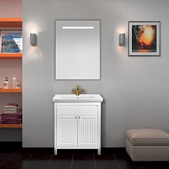 Misty Тумба с раковиной Адель 80 – фотография-5