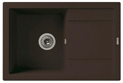 Florentina Мойка гранитная Липси 760 с углубленным крылом мокко – фотография-1