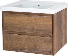 Brevita Тумба под раковину Dallas 60 дуб галифакс