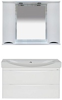 Misty Мебель для ванной Элвис 105 подвесная белая
