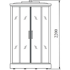 Timo Душевая кабина T-1101 – фотография-5