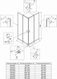 Veconi  Душевой уголок Rovigo RV-27B Grey 110x90 – фотография-3