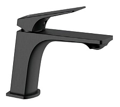 Frap Смеситель для раковины H87 F1087-6 черный – фотография-1