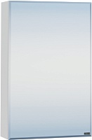 СанТа Зеркальный шкаф Стандарт 45 фацет белый