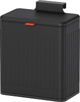 WeltWasser Ведро для мусора WW Vine BL 5L черное матовое