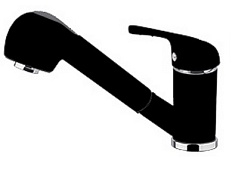 Florentina Смеситель "Сигма AV" антрацит для кухонной мойки