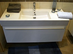 Duravit Тумба с раковиной "X-Large 80" белая – фотография-3