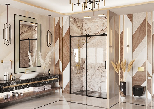 Ambassador Душевая дверь в нишу Benefit 120 19021201HB – картинка-3