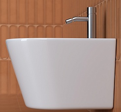 Ceramicanova Подвесное биде Forma CN3012 белое – фотография-1