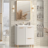 Brevita Мебель для ванной Risacca Crema 70 серая