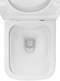 Azario Унитаз-компакт Varo AZ-2171-1 безободковый с бачком с сиденьем микролифт белый – фотография-6