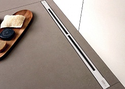 BERGES Wasserhaus Душевой лоток Super Line 650 090081 хром матовый – фотография-2