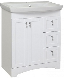 Runo Мебель для ванной Мерида 70 – фотография-6