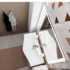 Mixline Зеркало Аккорд Минио-2 100 – фотография-5