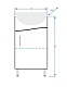 Stella Polare Тумба с раковиной Волна 45 – фотография-12